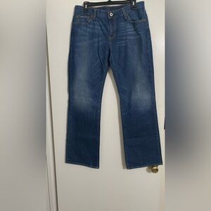 RL Polo Women's Straight Leg Kelly Blue Jeans